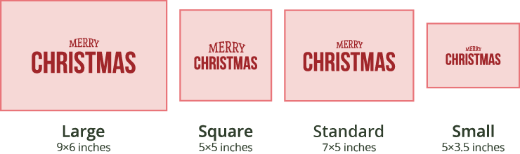 Greeting Card Sizes In Inches