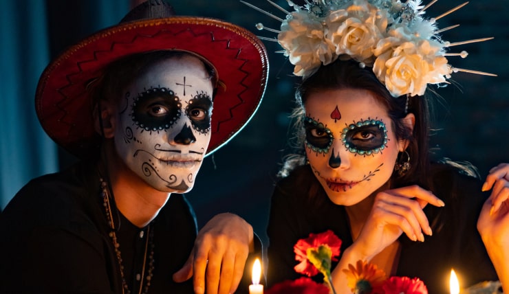 Day of the Dead party theme.