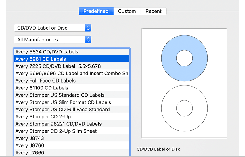 free cd label maker software for mac
