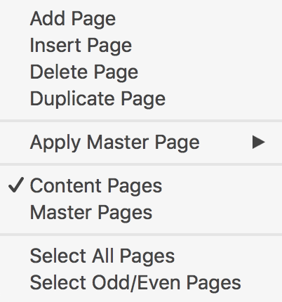 delete pages from publisher on mac